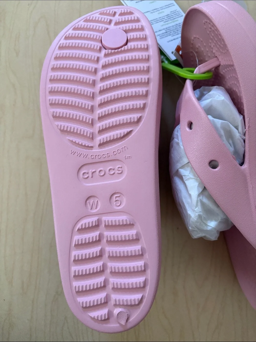 Crocs Baya Platform Flip Flops